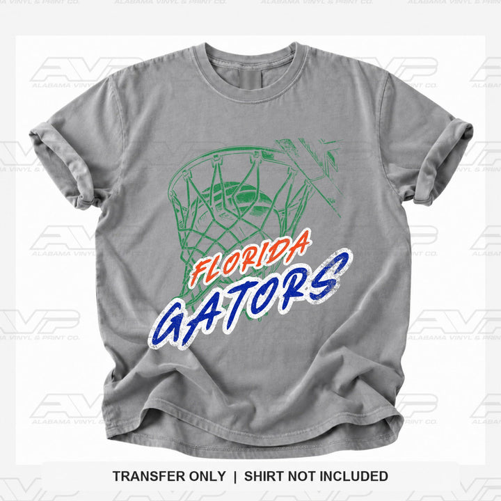 Florida Gators Ball in Net Alabama Vinyl