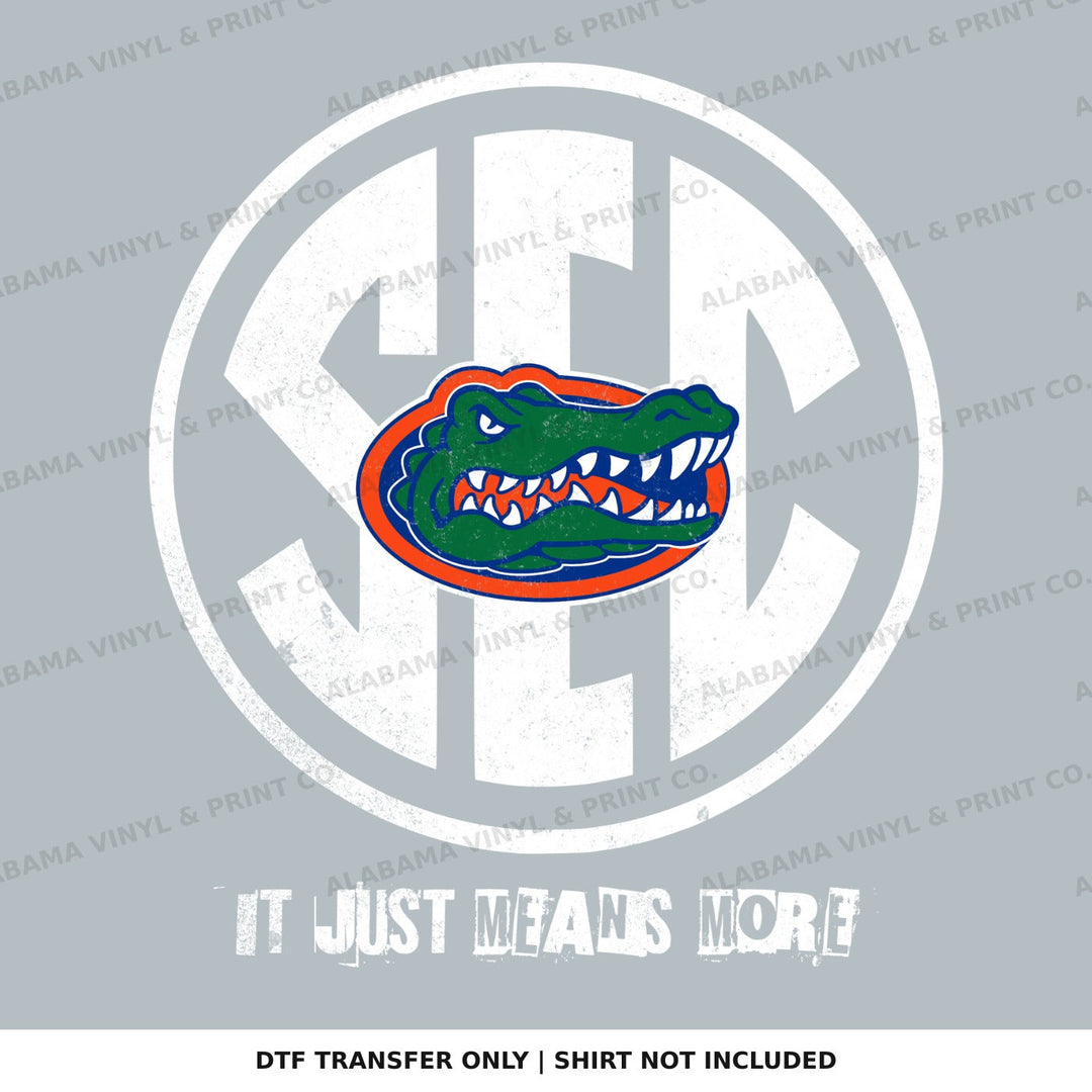 Florida Gators SEC Alabama Vinyl