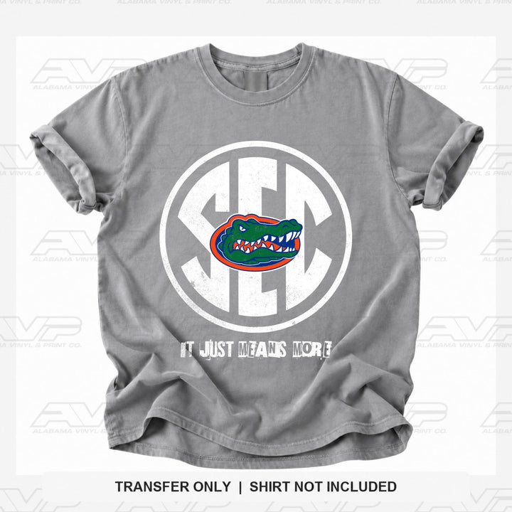 Florida Gators SEC Alabama Vinyl