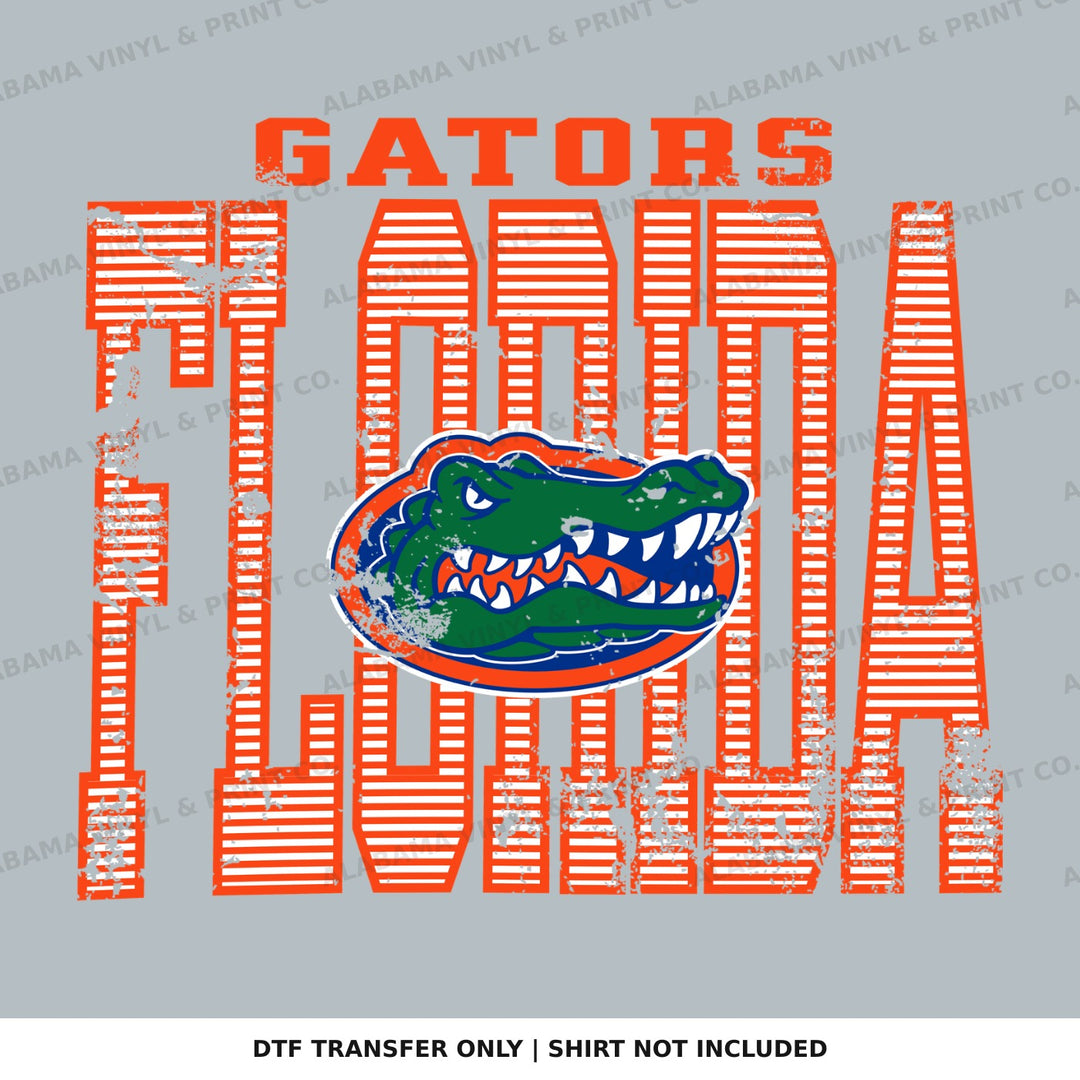 Florida Stripes Alabama Vinyl
