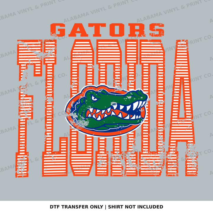 Florida Stripes Alabama Vinyl