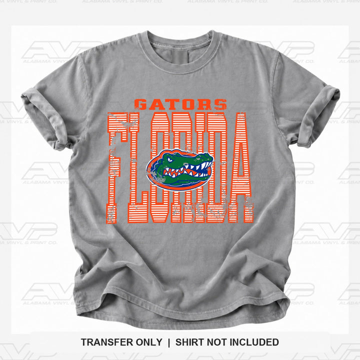 Florida Stripes Alabama Vinyl