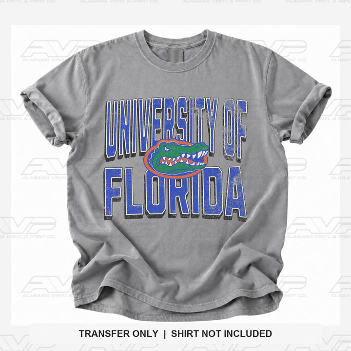 University of Florida Alabama Vinyl