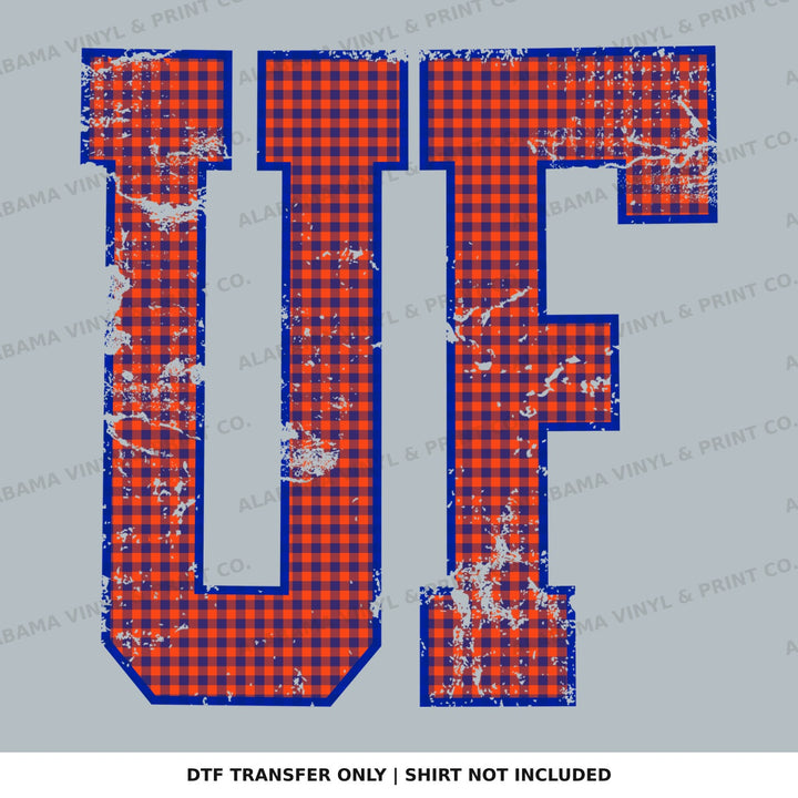 Florida Gingham U Alabama Vinyl