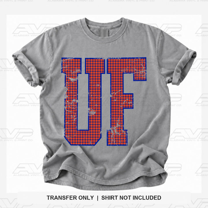 Florida Gingham U Alabama Vinyl