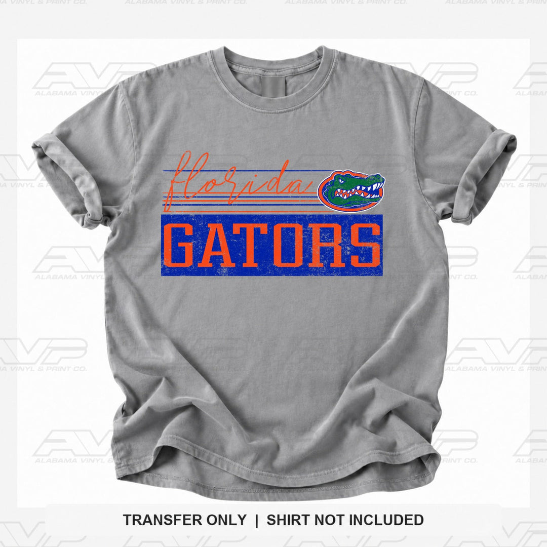 Florida Gators Retro Vibes Alabama Vinyl