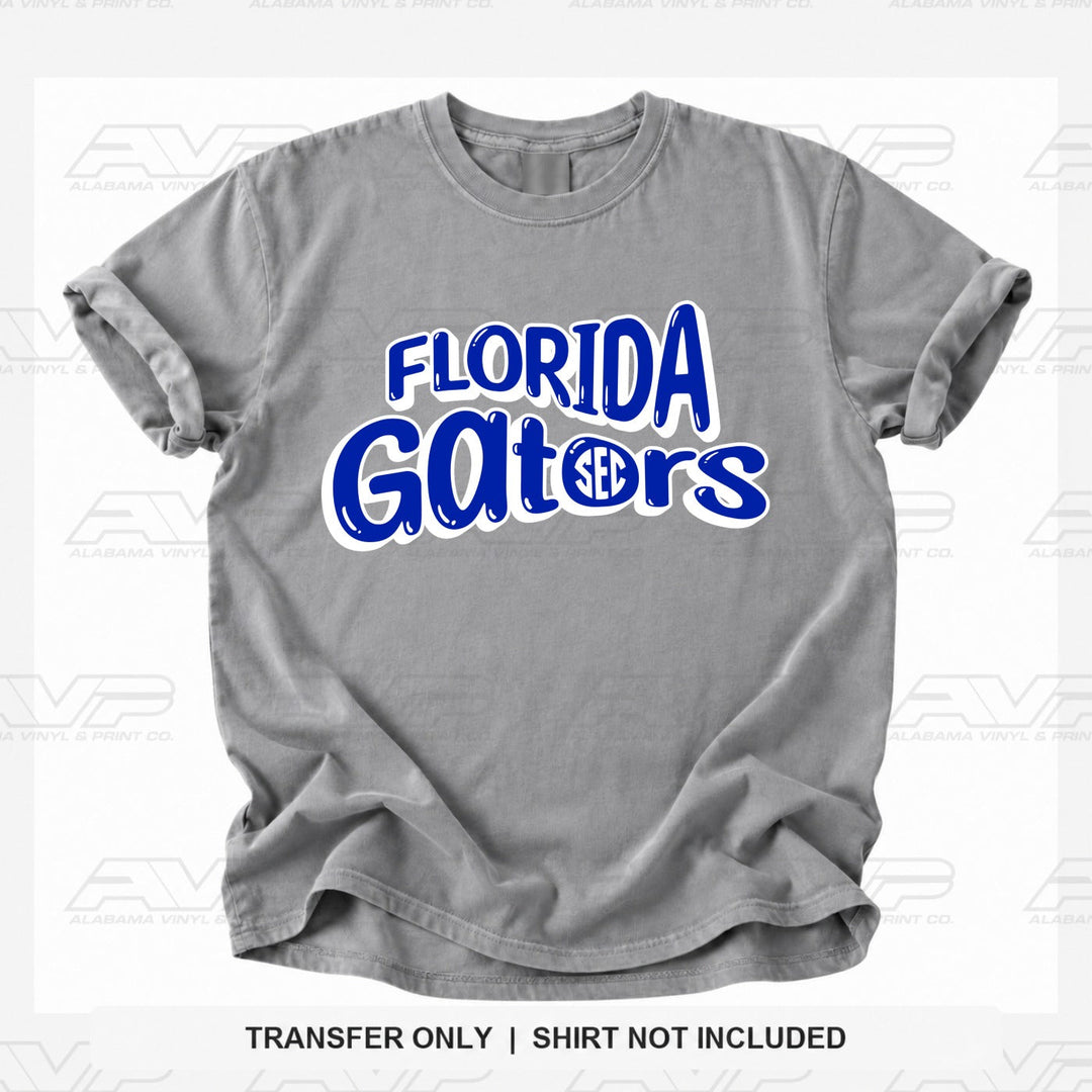 Florida SEC Fun & Funky Alabama Vinyl