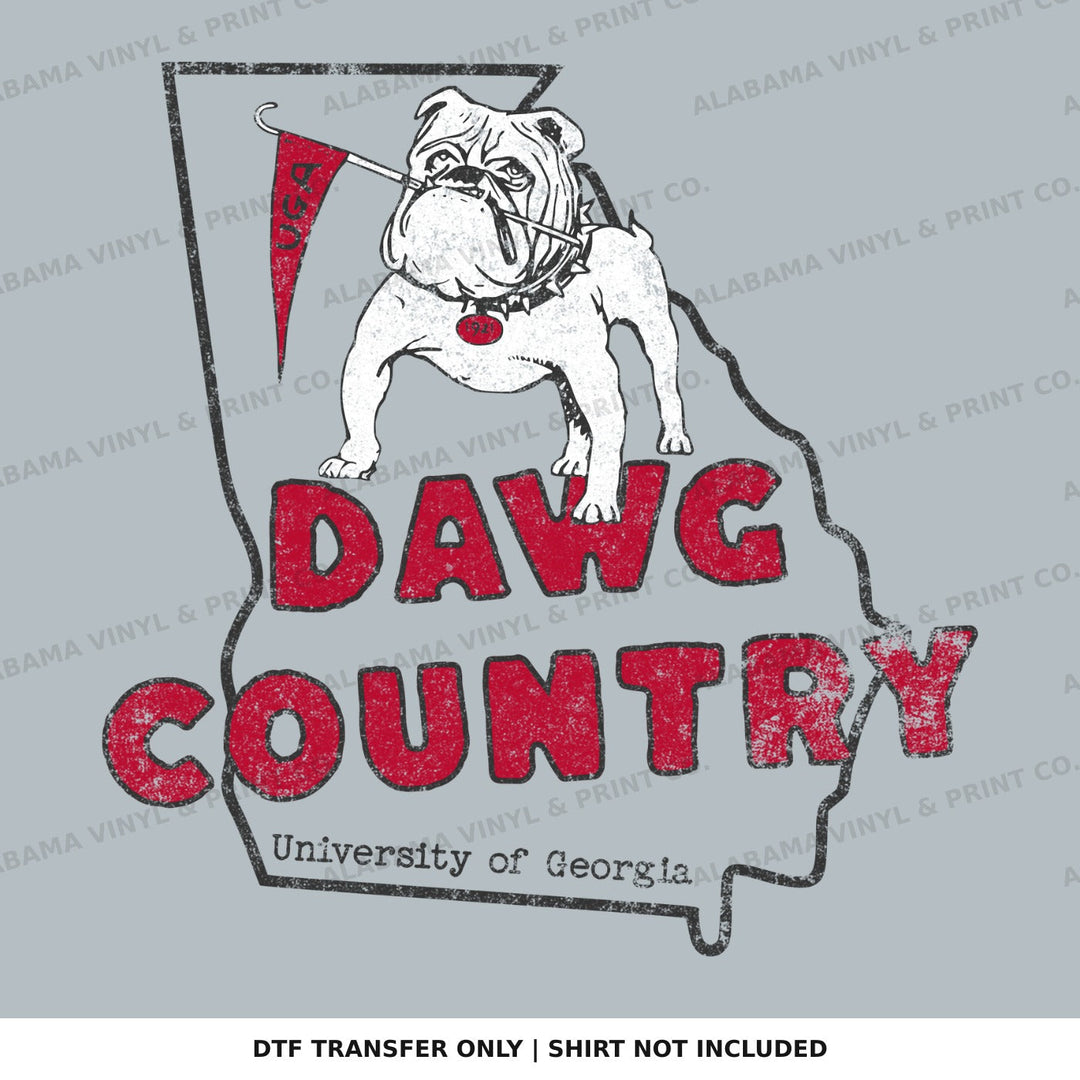Georgia Dawg Country Alabama Vinyl