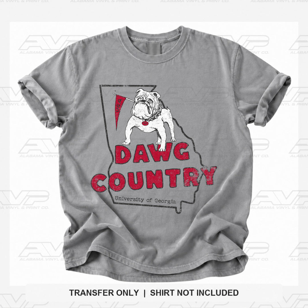 Georgia Dawg Country Alabama Vinyl