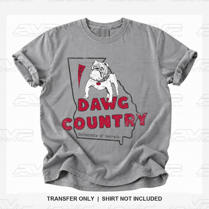 Georgia Dawg Country Alabama Vinyl