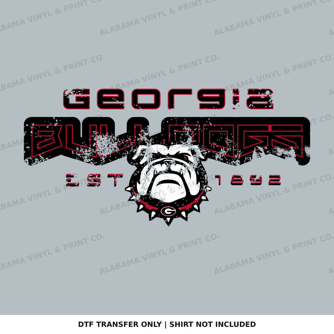 Georgia Bulldogs 1892 1 Alabama Vinyl