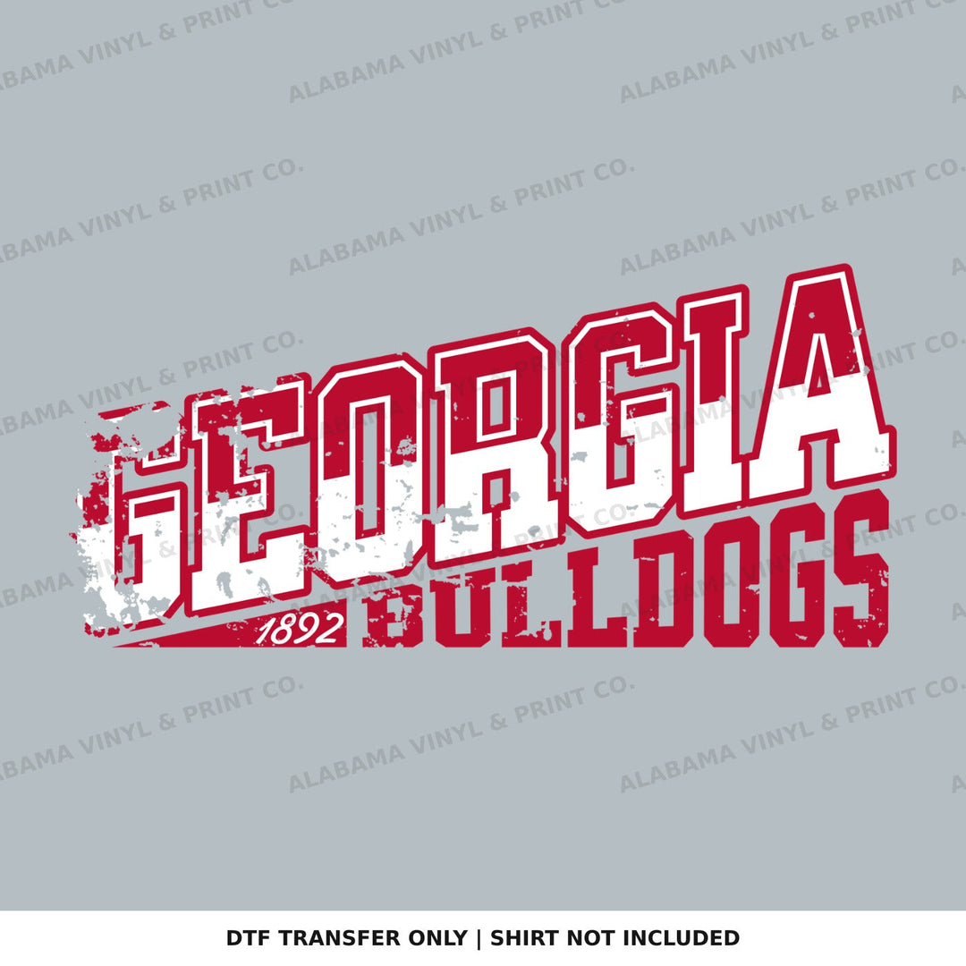Georgia Bulldogs 1892 Alabama Vinyl