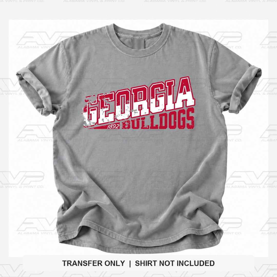 Georgia Bulldogs 1892 Alabama Vinyl
