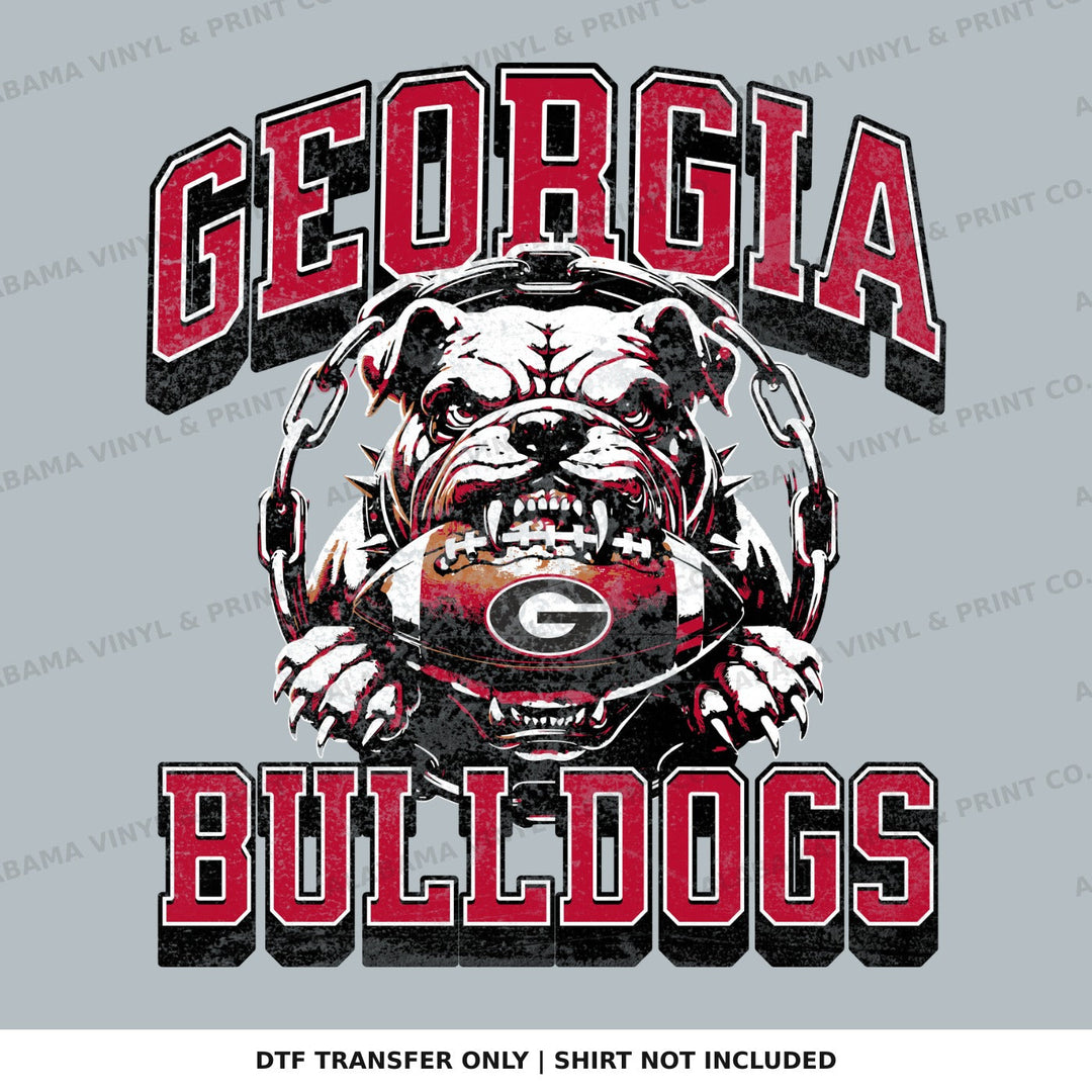 Georgia Bulldogs Football Alabama Vinyl