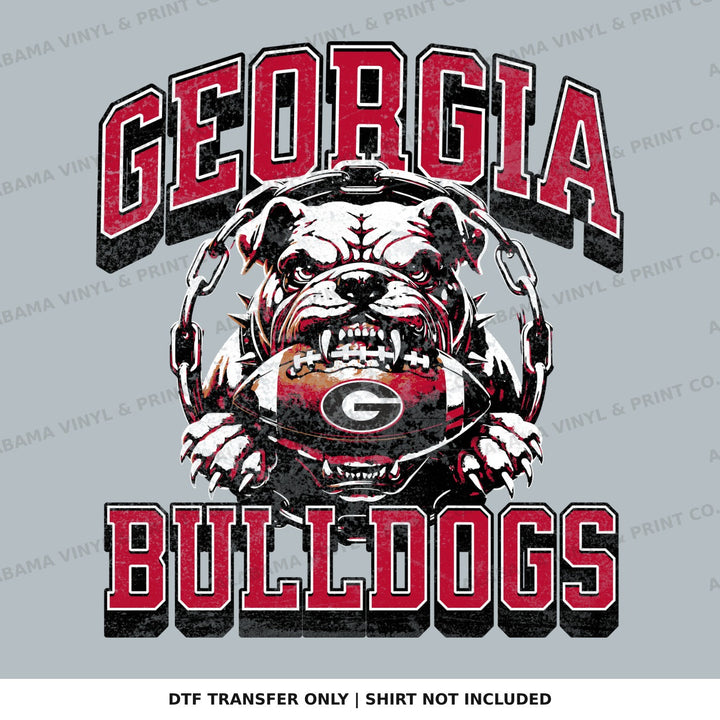 Georgia Bulldogs Football Alabama Vinyl