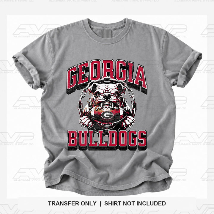 Georgia Bulldogs Football Alabama Vinyl