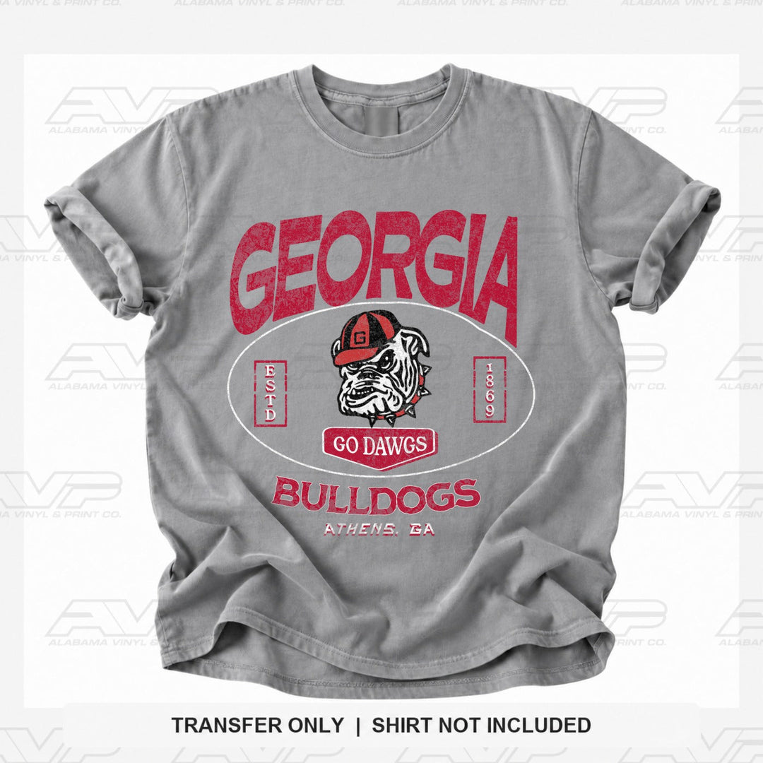 Georgia Bulldogs Go Dawgs Alabama Vinyl