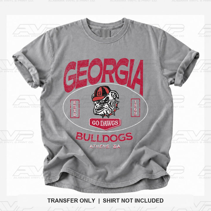 Georgia Bulldogs Go Dawgs Alabama Vinyl