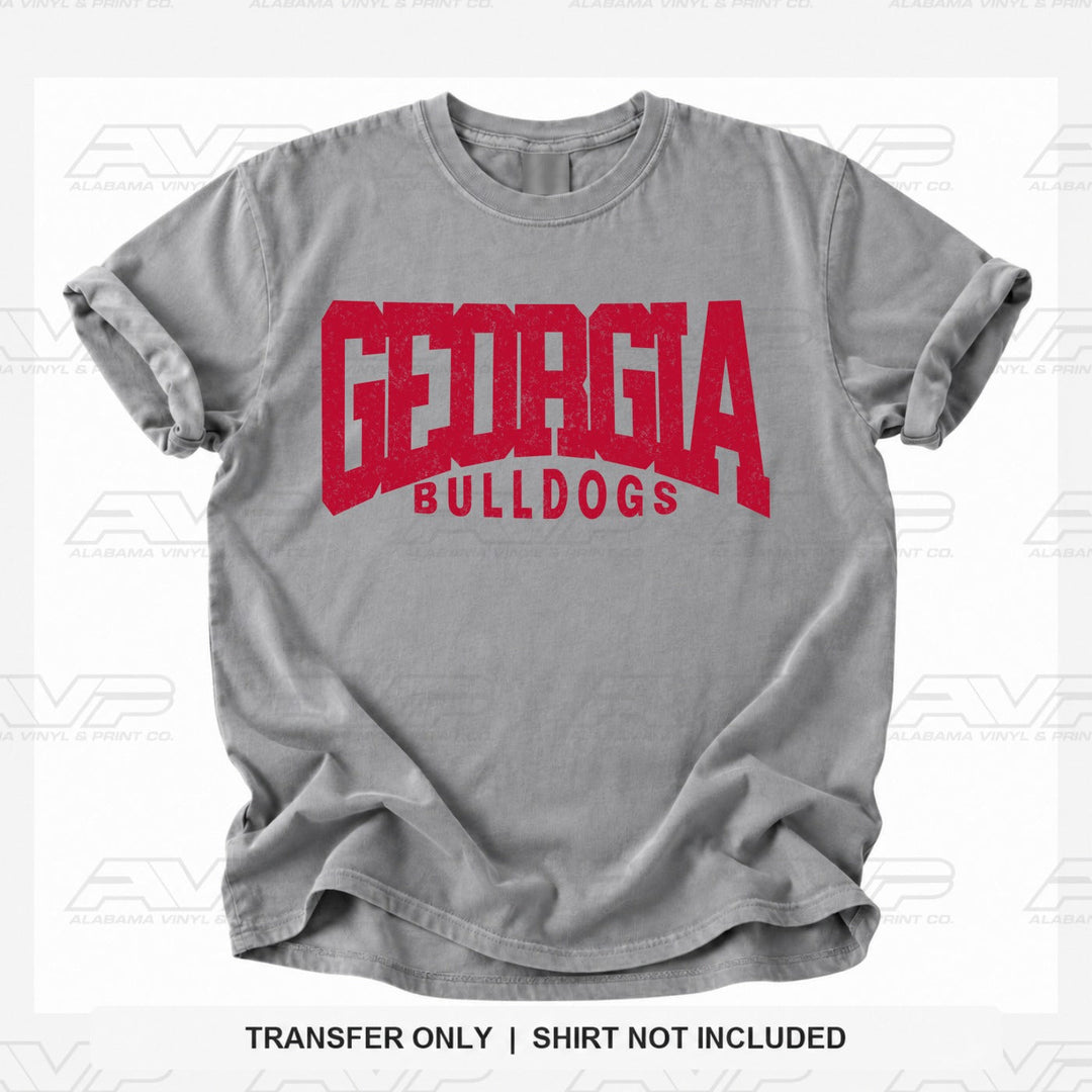 Georgia Bulldogs Alabama Vinyl