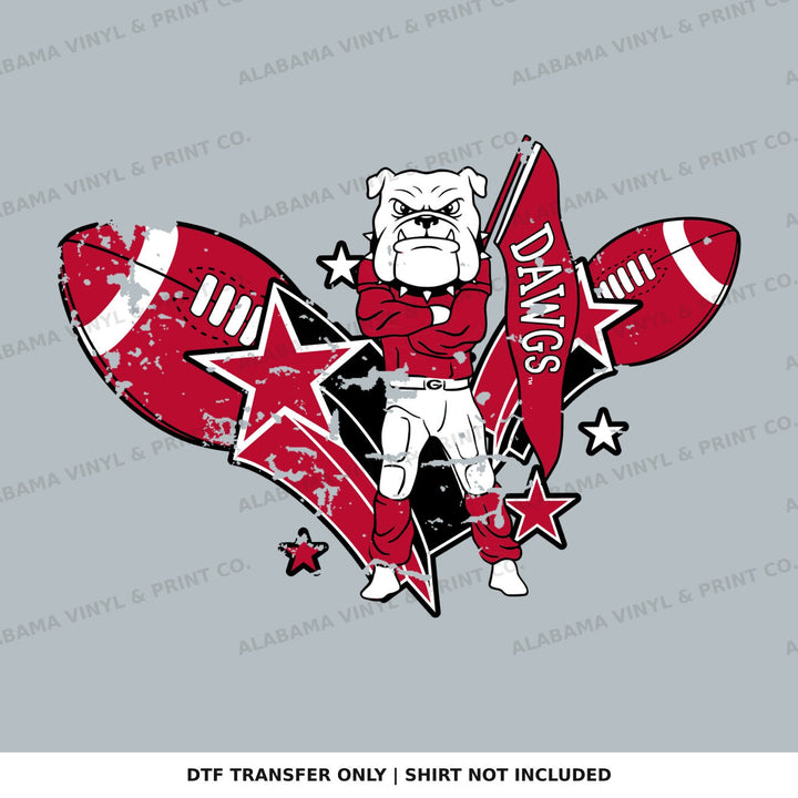 Georgia Dawgs mascot Alabama Vinyl