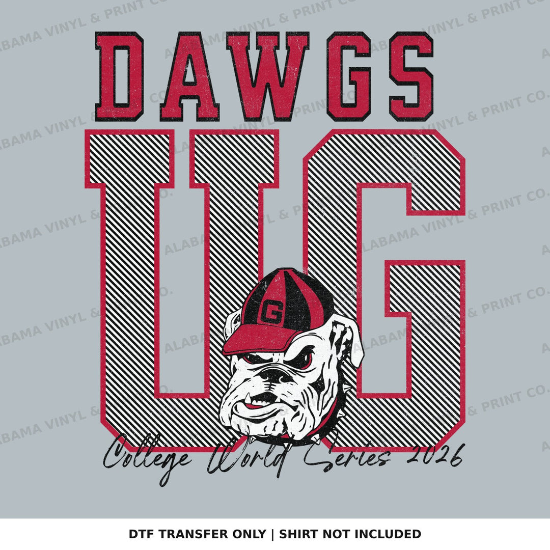 Georgia Dawgs Mascot Alabama Vinyl