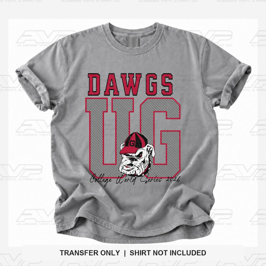 Georgia Dawgs Mascot Alabama Vinyl