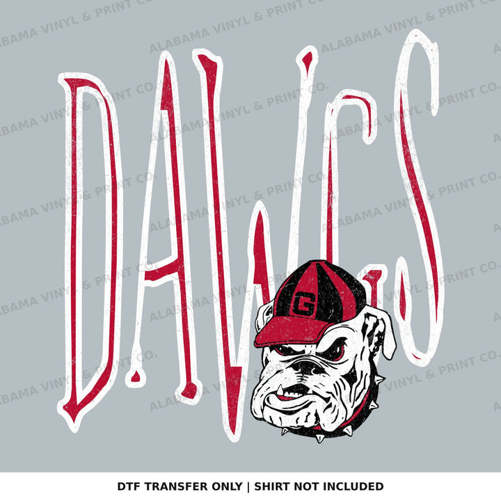 Georgia Dawgs Skinny Alabama Vinyl