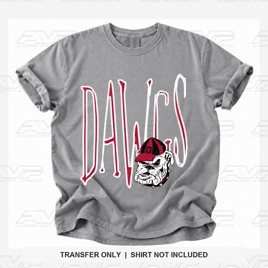 Georgia Dawgs Skinny Alabama Vinyl