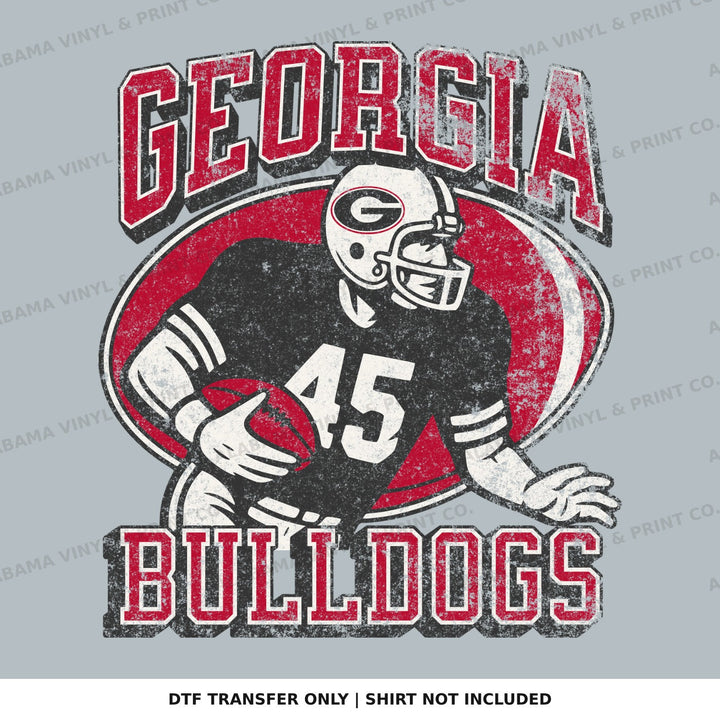 Georgia Old School FB Alabama Vinyl
