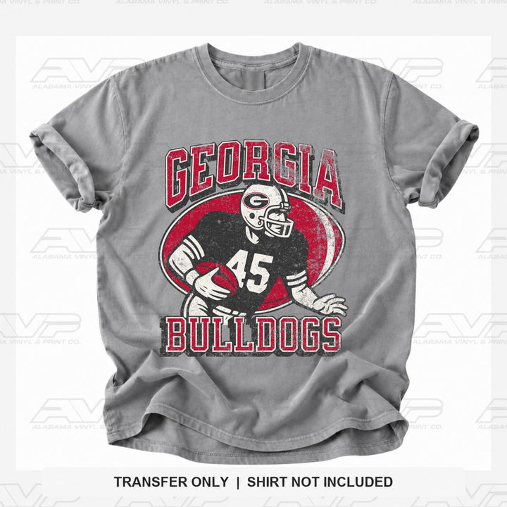 Georgia Old School FB Alabama Vinyl