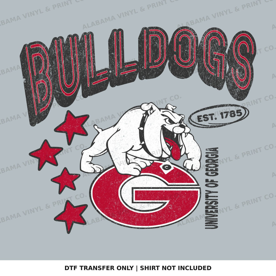 Georgia UG Bulldogs Alabama Vinyl