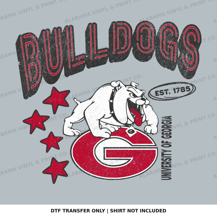 Georgia UG Bulldogs Alabama Vinyl