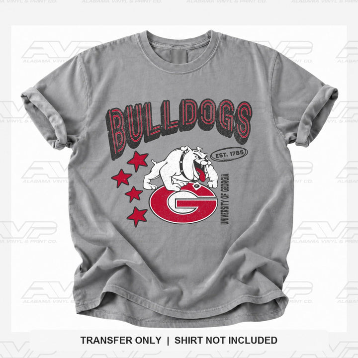 Georgia UG Bulldogs Alabama Vinyl