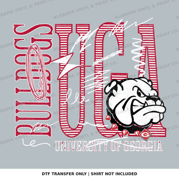 Georgia UGA Bulldogs Alabama Vinyl