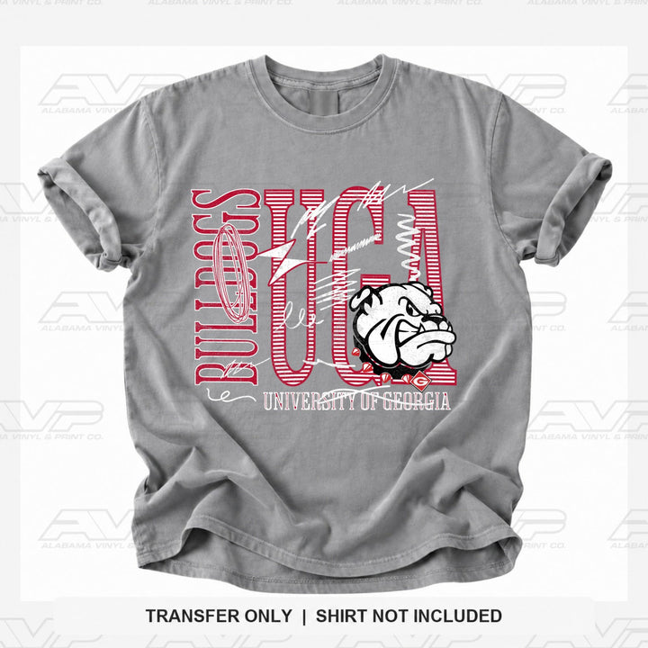 Georgia UGA Bulldogs Alabama Vinyl