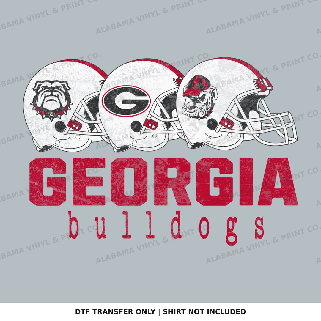 Georgia UGA Helmets Alabama Vinyl