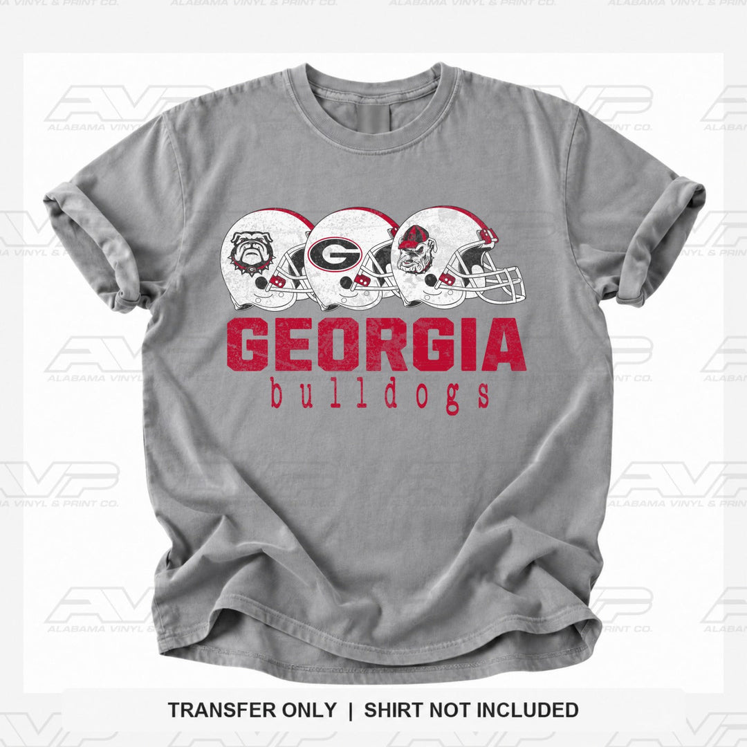 Georgia UGA Helmets Alabama Vinyl