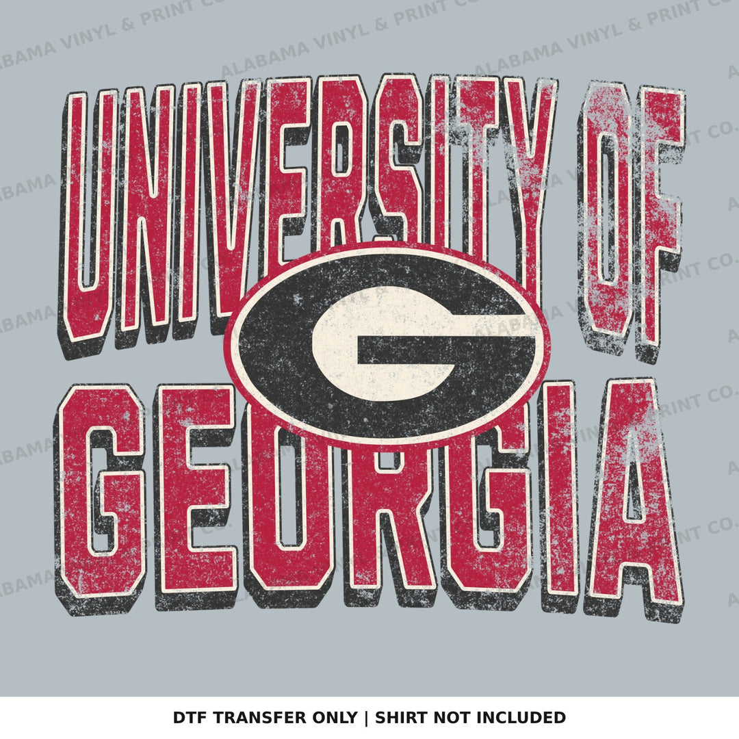 University of Georgia Alabama Vinyl