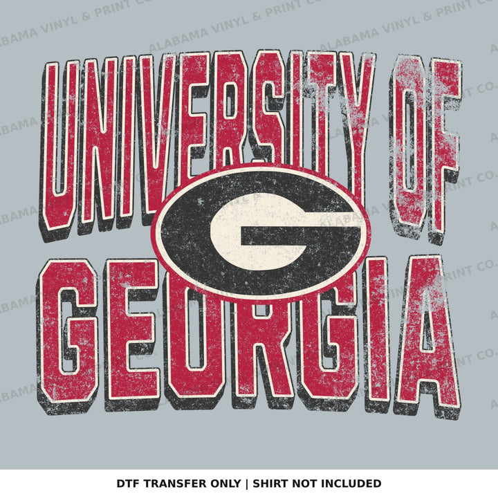 University of Georgia Alabama Vinyl