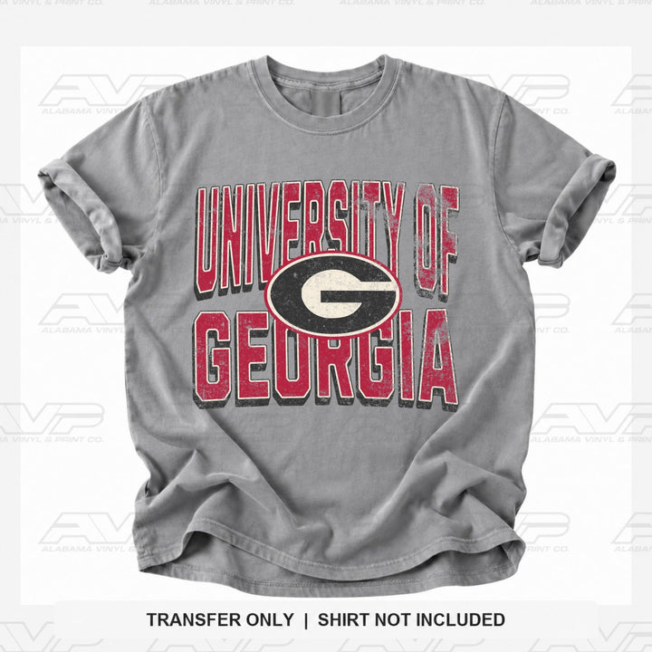 University of Georgia Alabama Vinyl