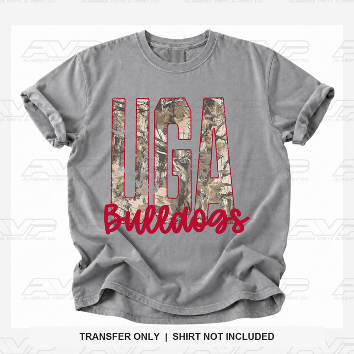 Georgia Mossy Oak U Alabama Vinyl