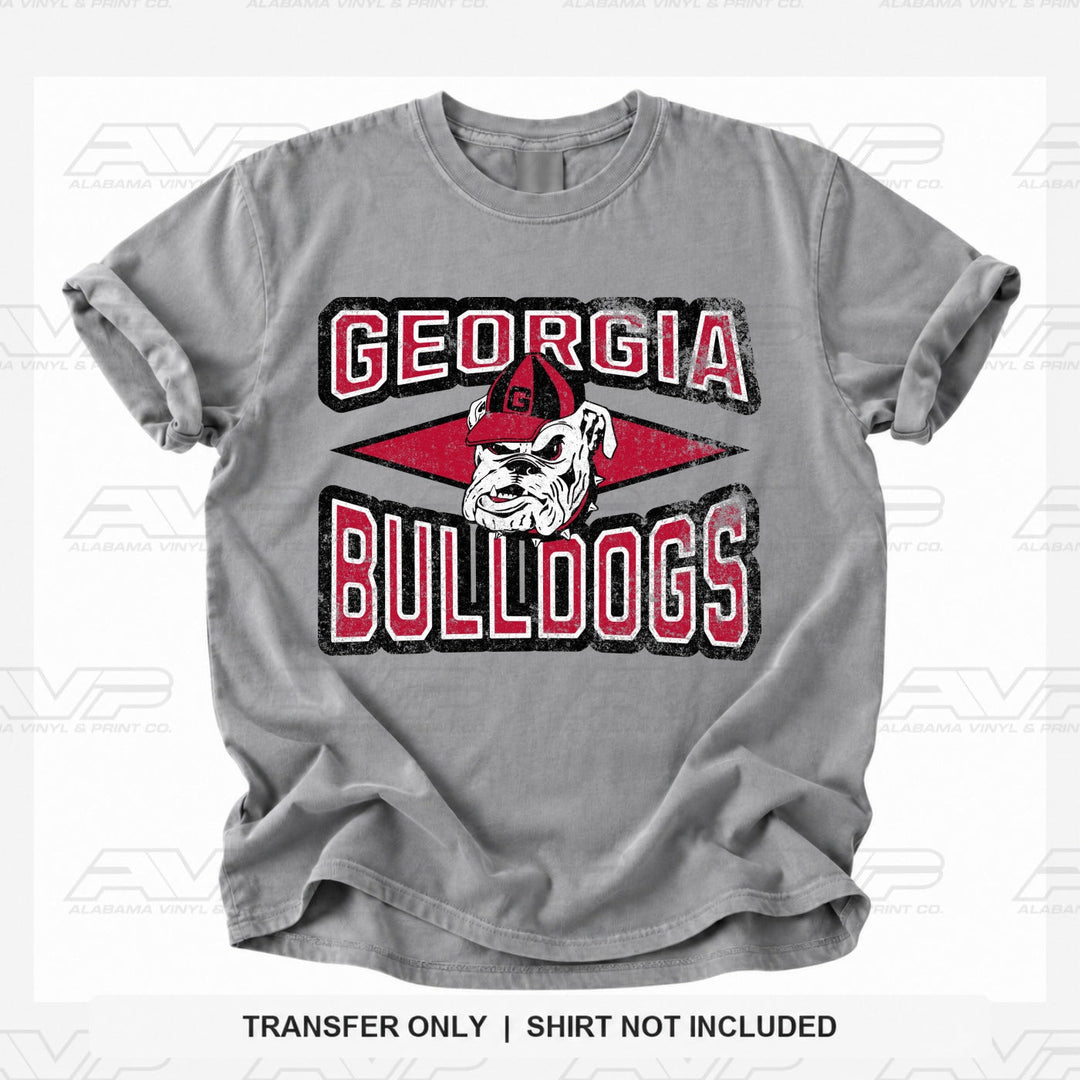 Georgia Bulldogs Diamonds Alabama Vinyl