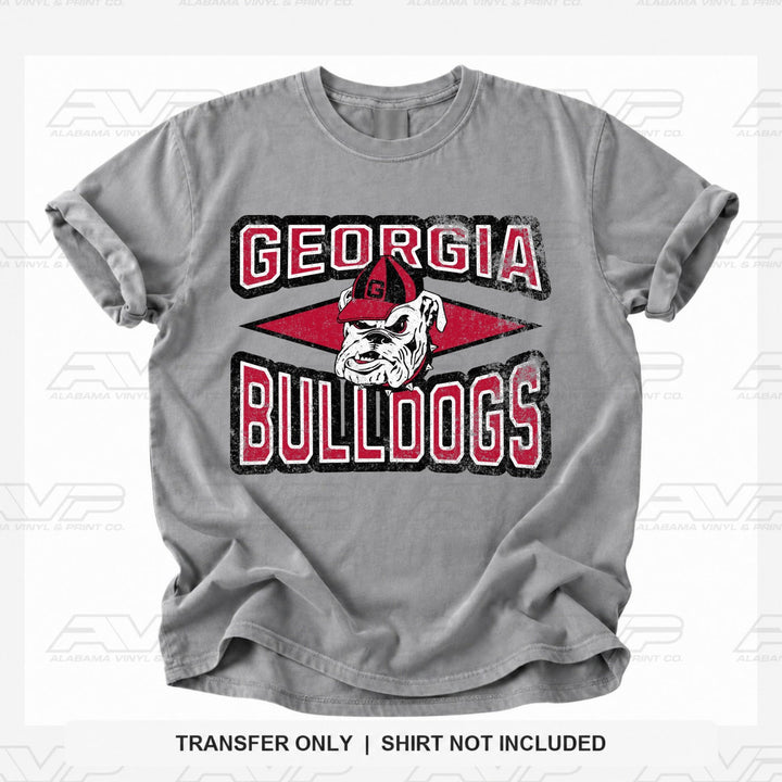 Georgia Bulldogs Diamonds Alabama Vinyl