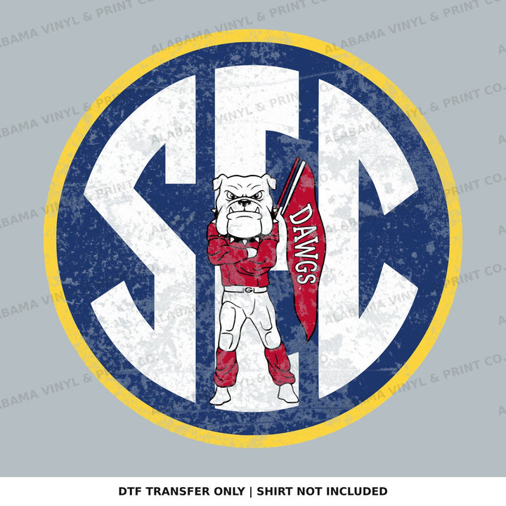 SEC Georgia SEC Bundle Alabama Vinyl