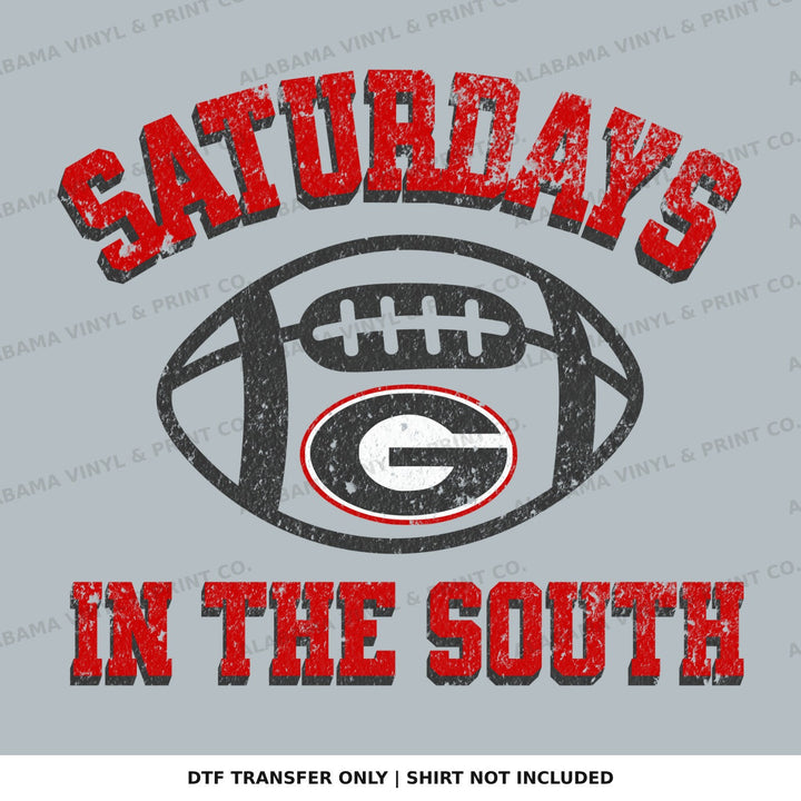 Saturdays - Georgia sec saturdays in the south Alabama Vinyl