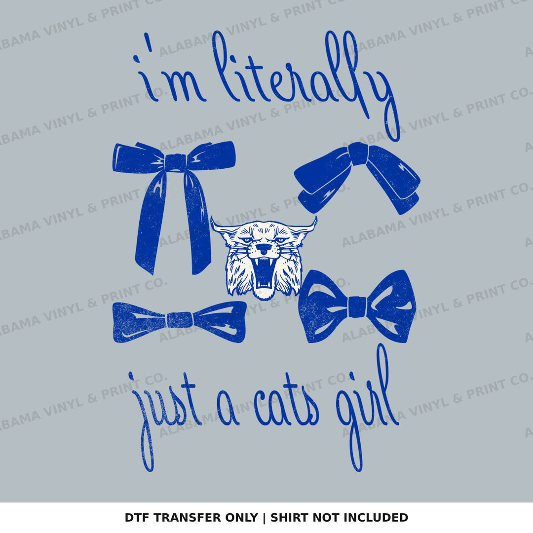 Kentucky Wildcats Girl Just A Girl Alabama Vinyl