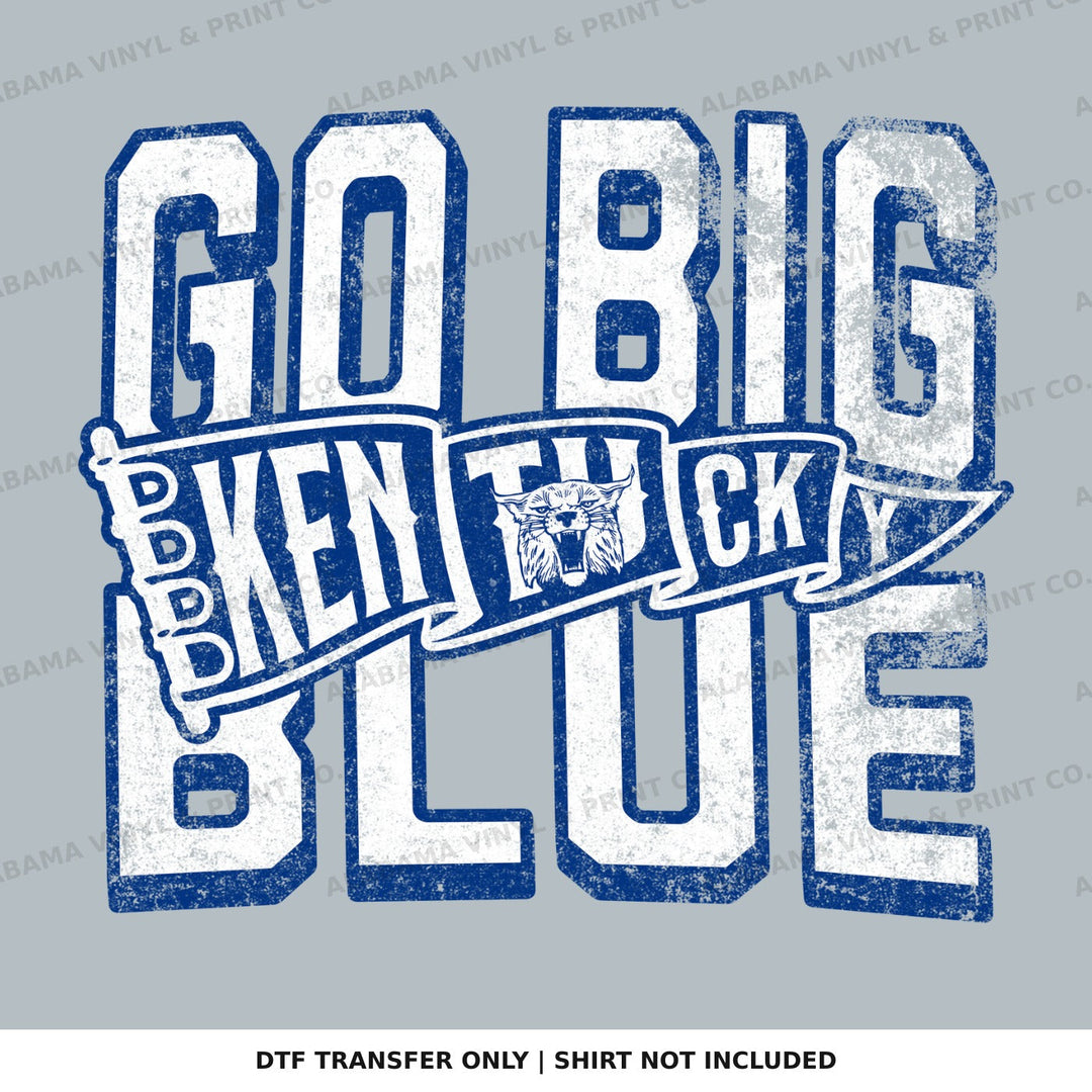 Kentucky Go Big BLue Alabama Vinyl
