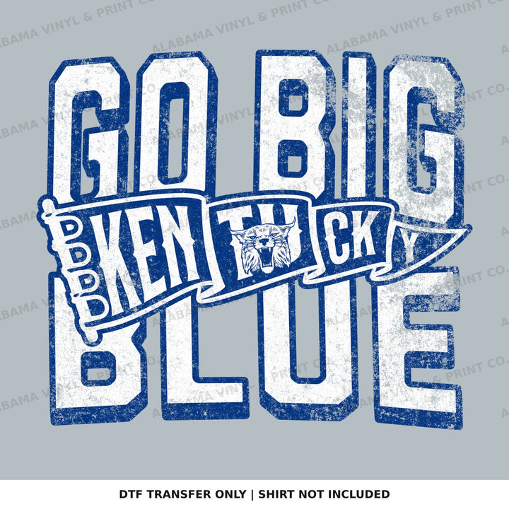 Kentucky Go Big BLue Alabama Vinyl