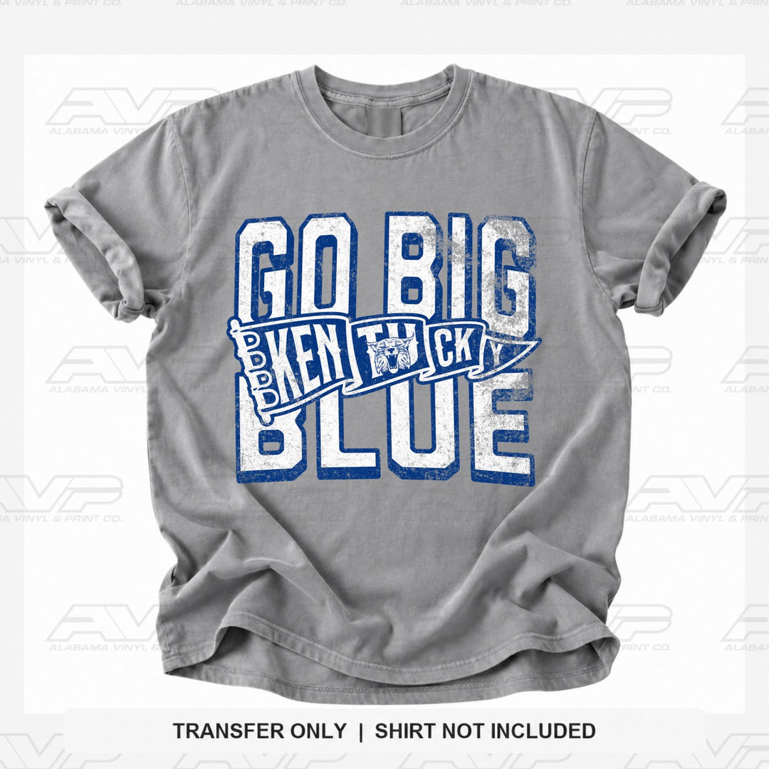 Kentucky Go Big BLue Alabama Vinyl