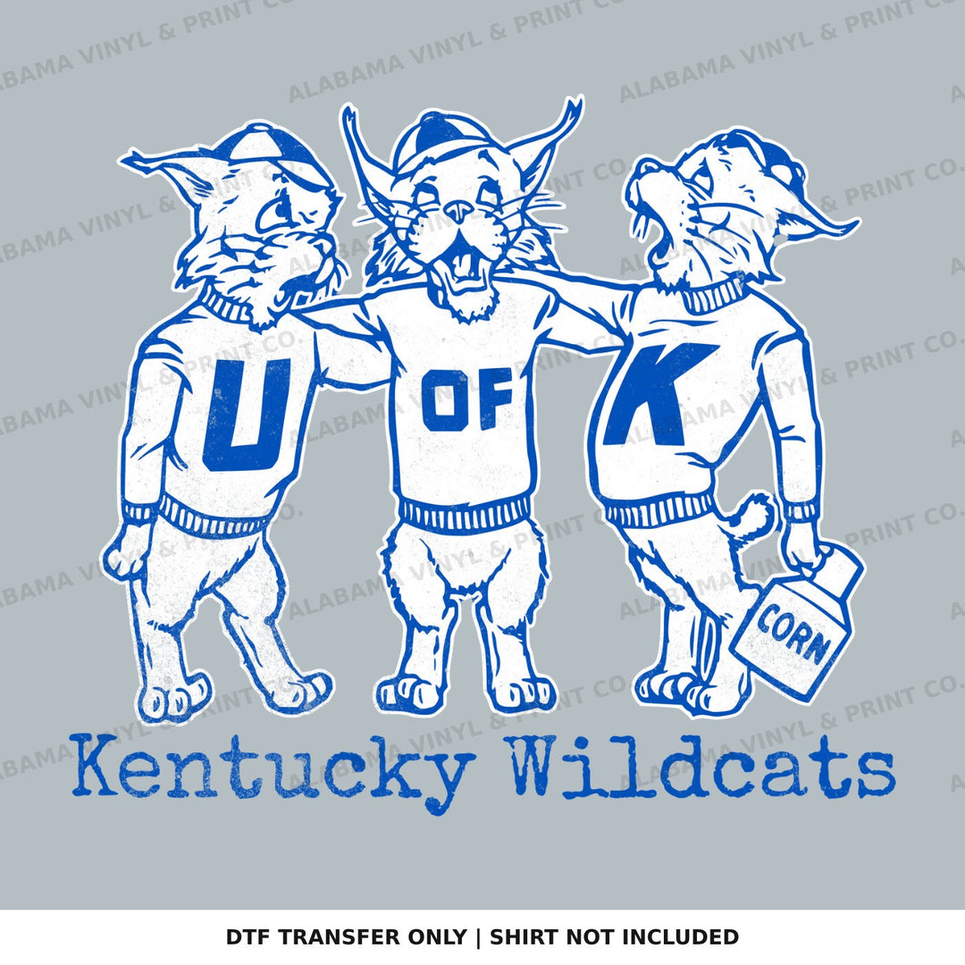 Kentucky Wildcats - 3 Cats Alabama Vinyl